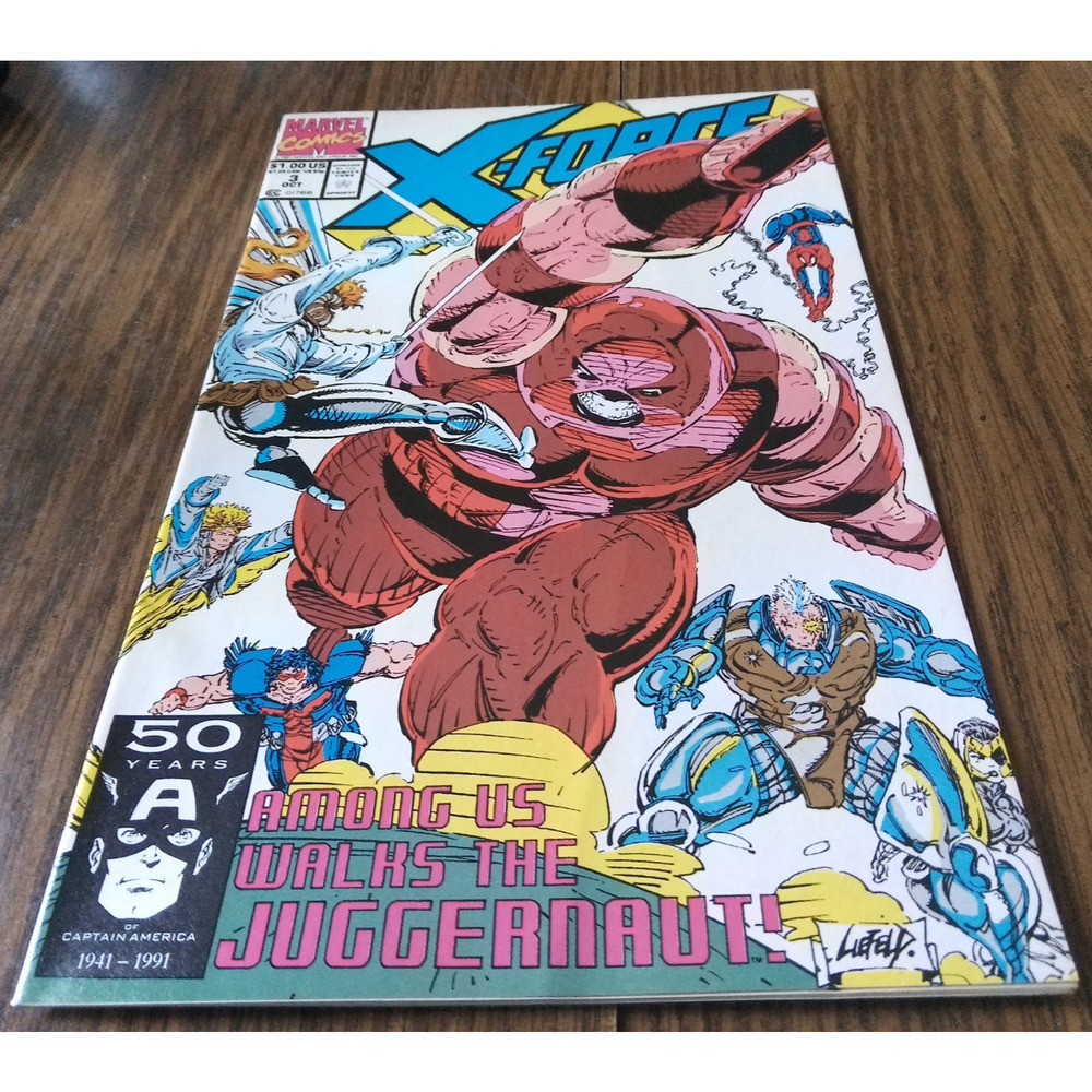 X-Force #3 (October 1991 Marvel Comics)